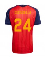 Espanja Marc Cucurella #24 Kotipaita MM-kisat 2026 Lyhythihainen
